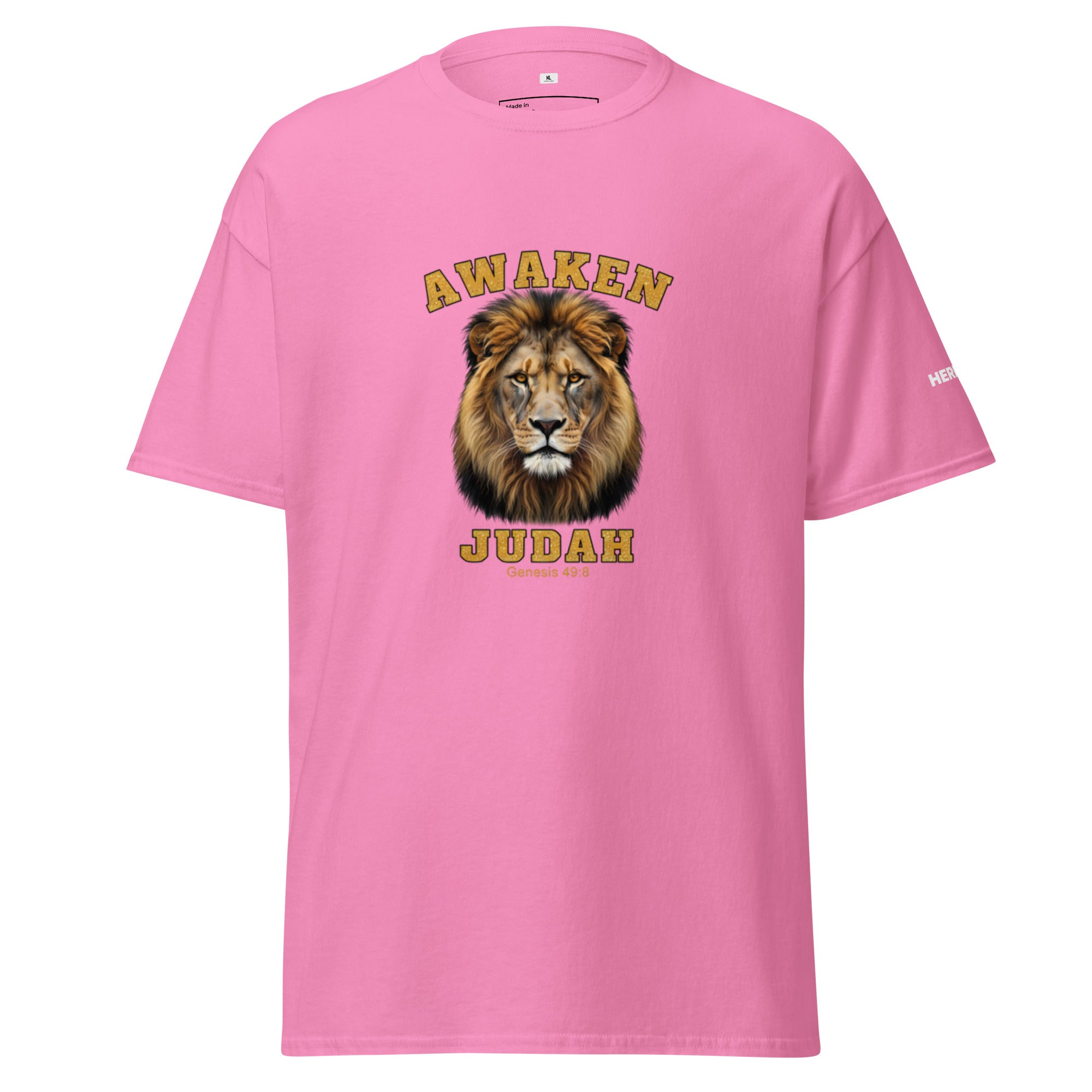 Awaken Judah Genesis 49:8 - Faith Based T-shirts | Kimmia Label