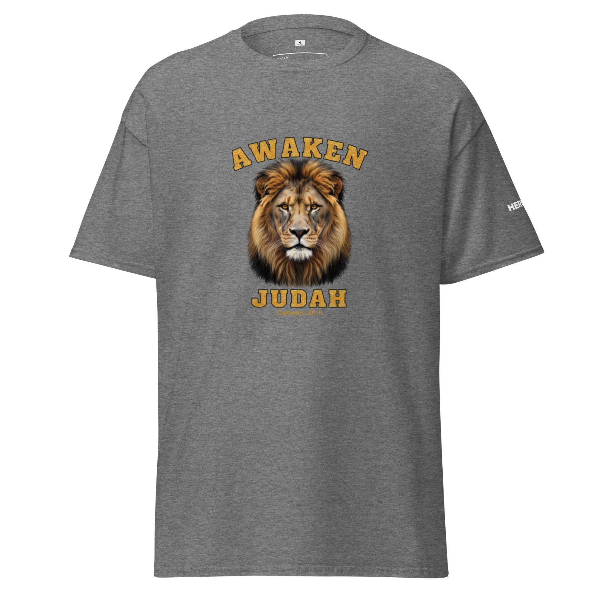 Awaken Judah Genesis 49:8 - Faith Based T-shirts | Kimmia Label