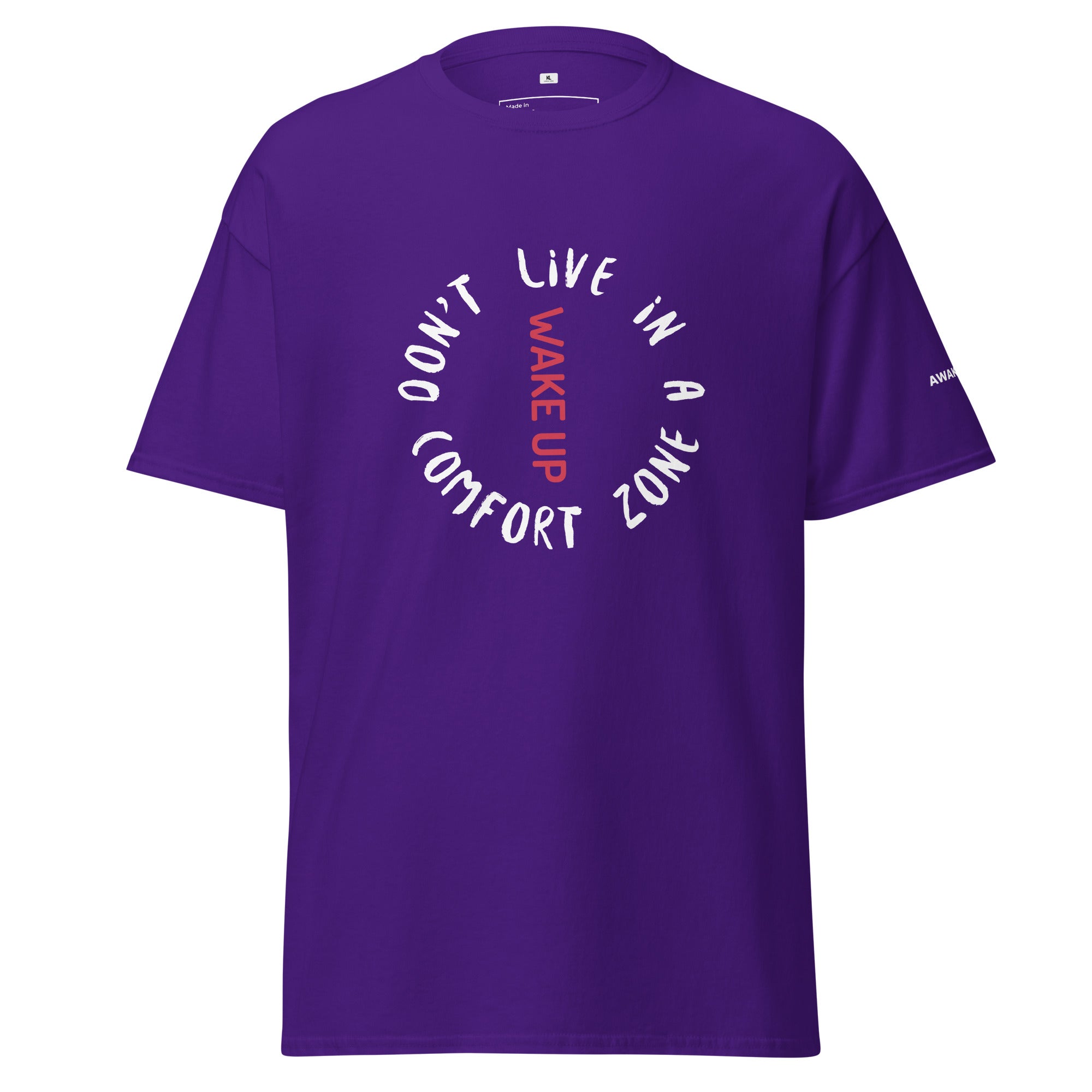 Don't Live in a Comfort Zone - Faith Based T-shirts | Kimmia Label