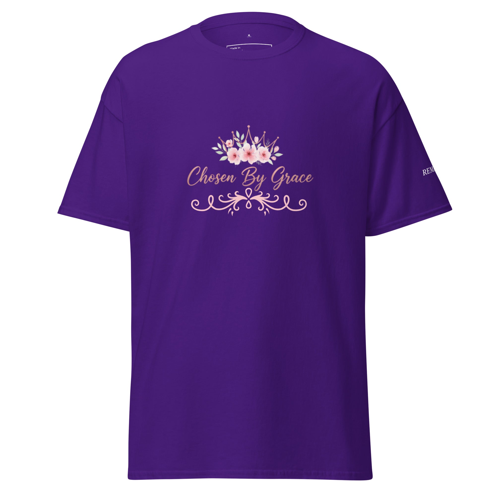 Chosen By Grace Queen - Faith Based T-shirts | Kimmia Label